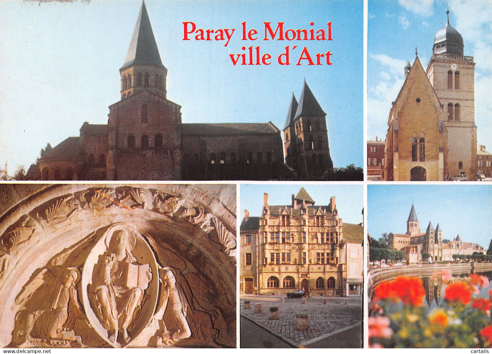 71-PARAY LE MONIAL-N°4160-B/0247 - Paray Le Monial