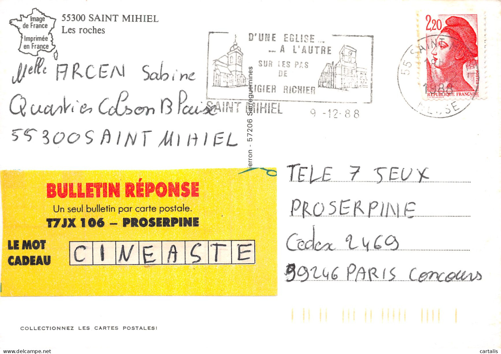 55-SAINT MIHIEL-N°4161-B/0067 - Saint Mihiel