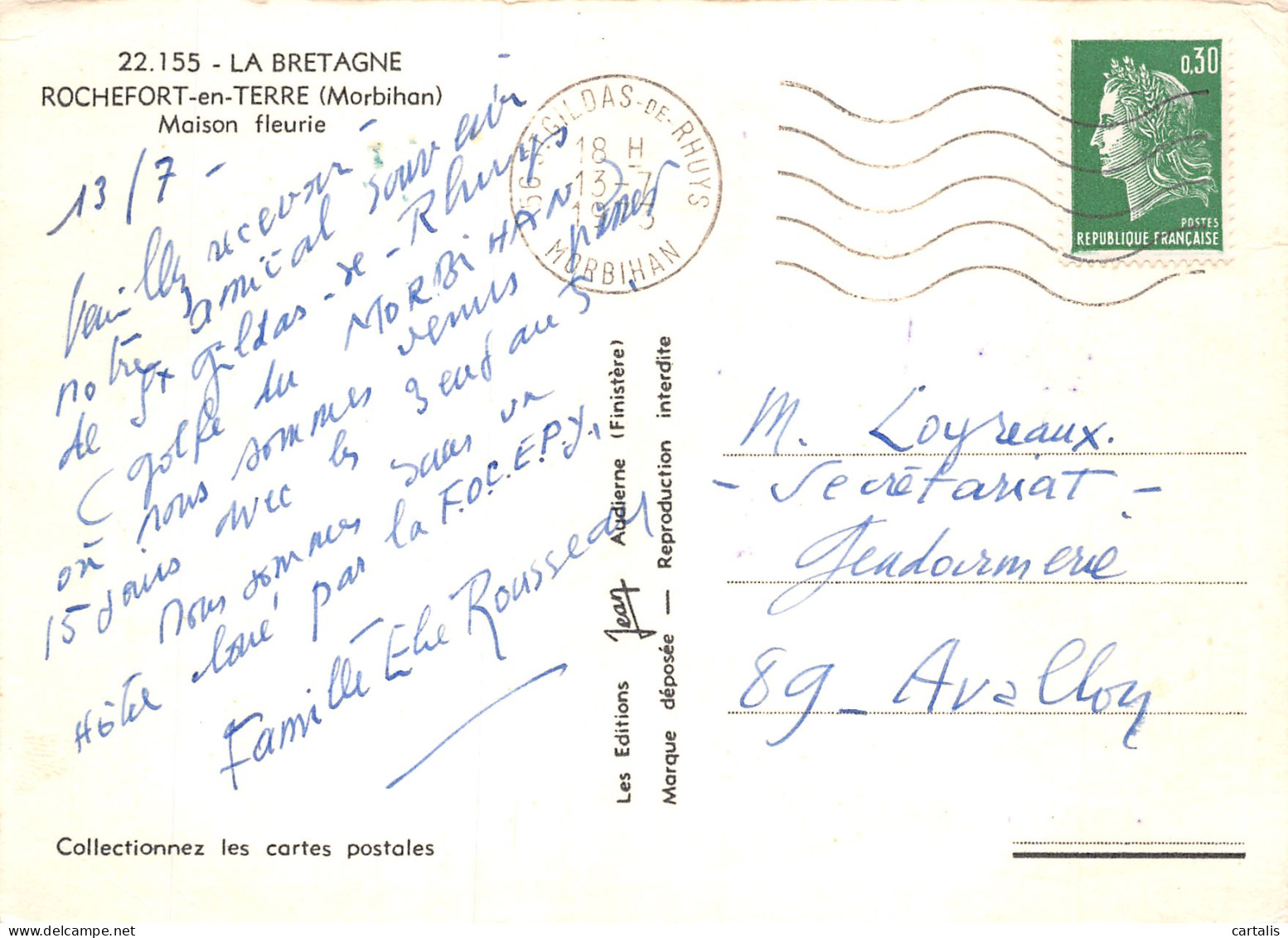 56-ROCHEFORT EN TERRE-N°4161-B/0039 - Rochefort En Terre