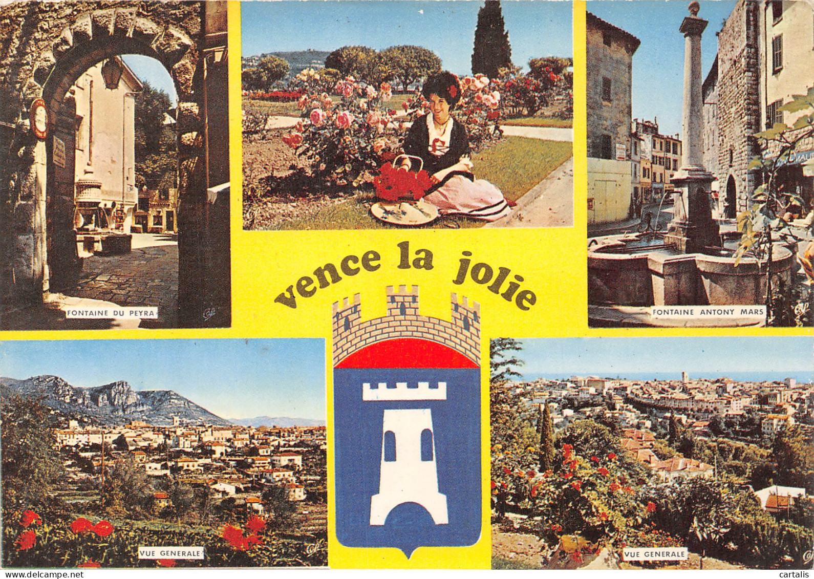 06-VENCE LA JOLIE-N°4161-D/0317 - Vence