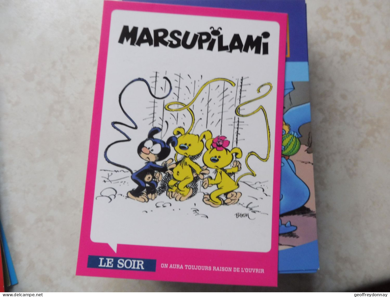 Cpm Bd  Carte Kaart Marsupilami Mnh Neuf Perfect Parfait - Fumetti