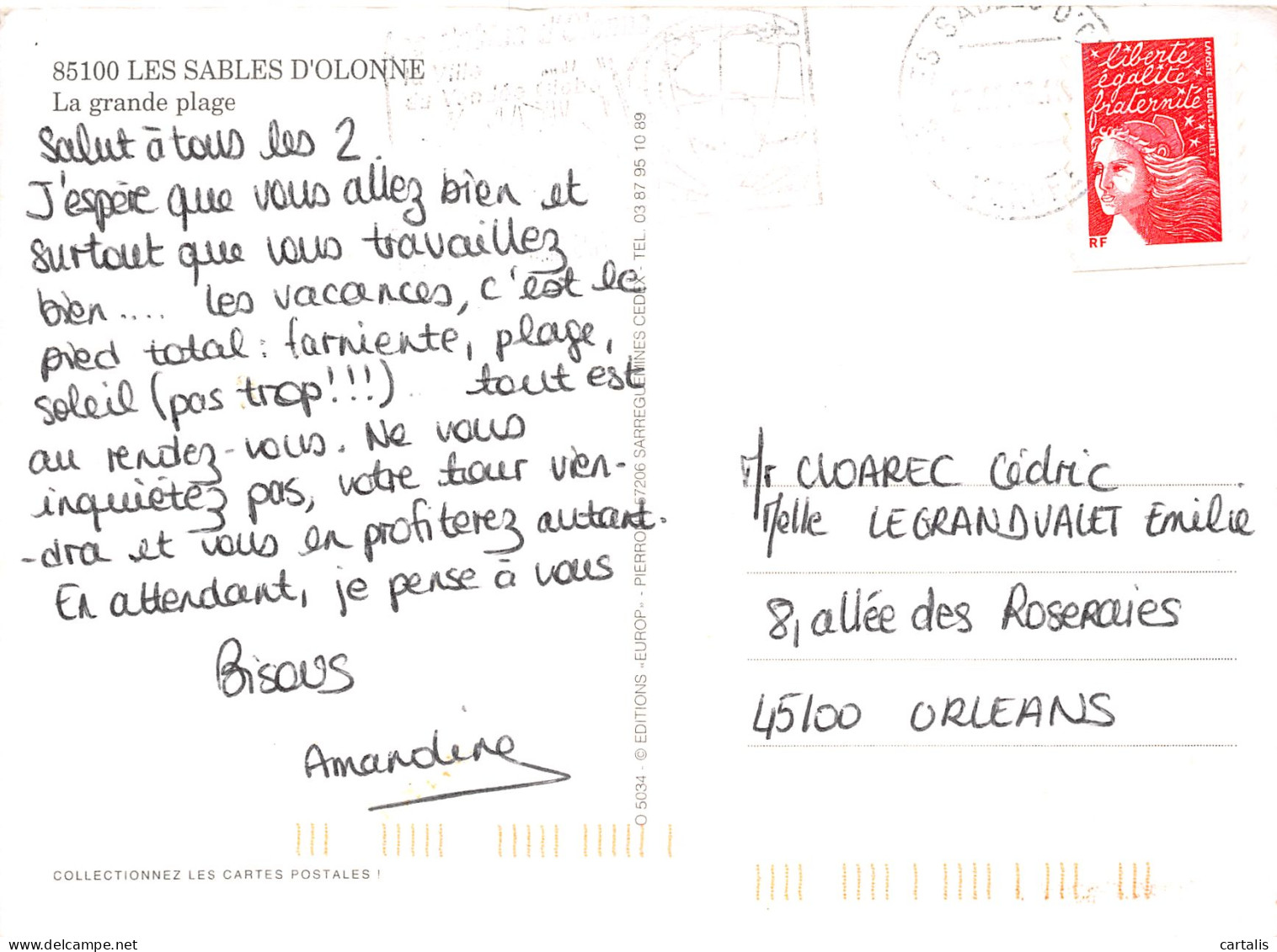 85-LES SABLES D OLONNE-N°4161-C/0001 - Sables D'Olonne