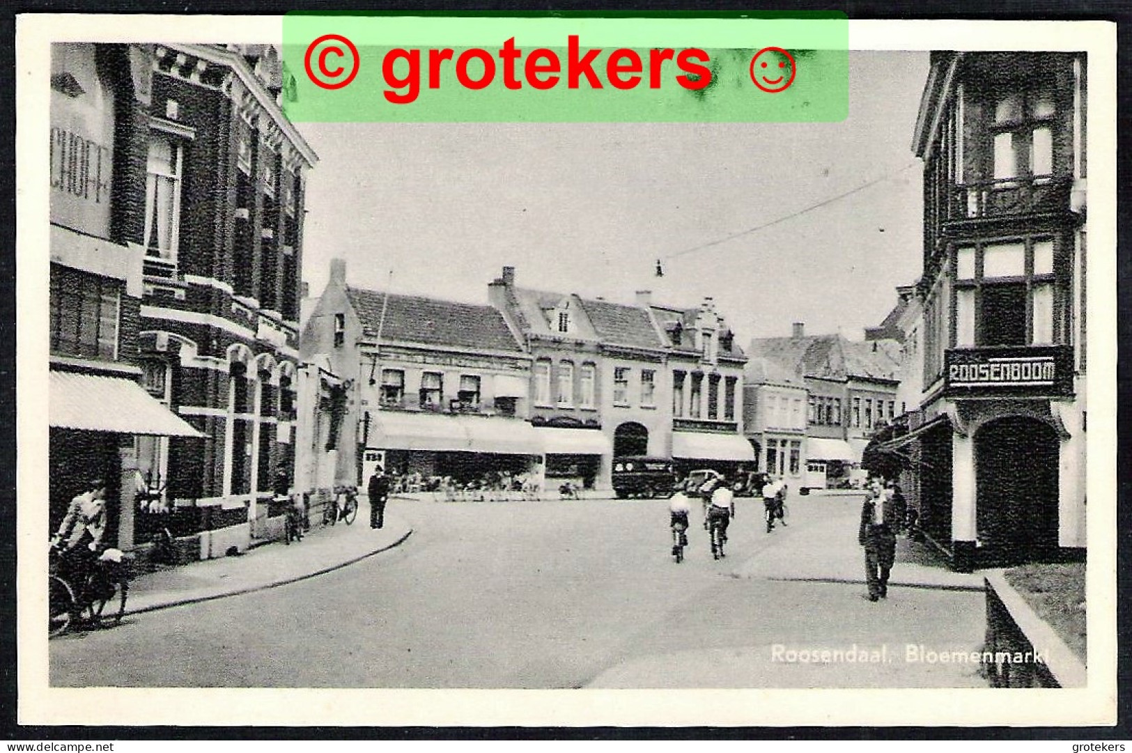 ROOSENDAAL Bloemenmarkt Ca 1958 - Roosendaal