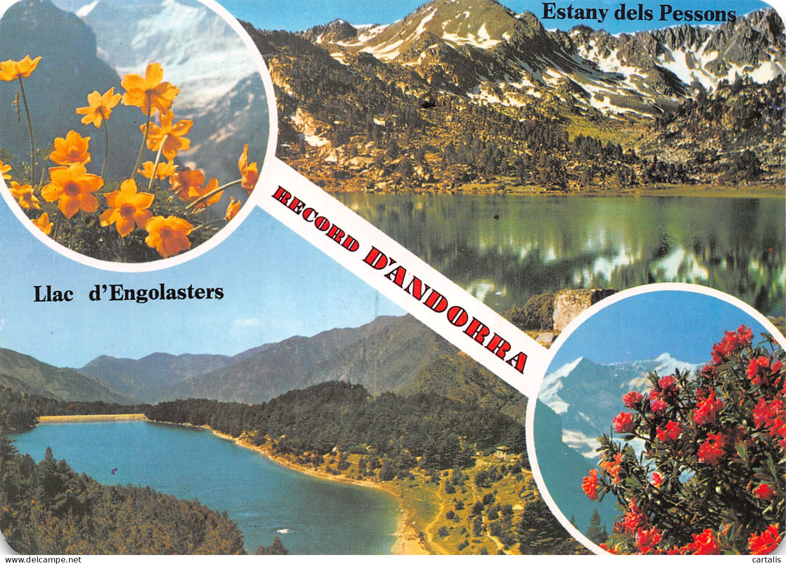 AND-ANDORRE LAC D ENGOLASTRES-N°4162-D/0231 - Andorre
