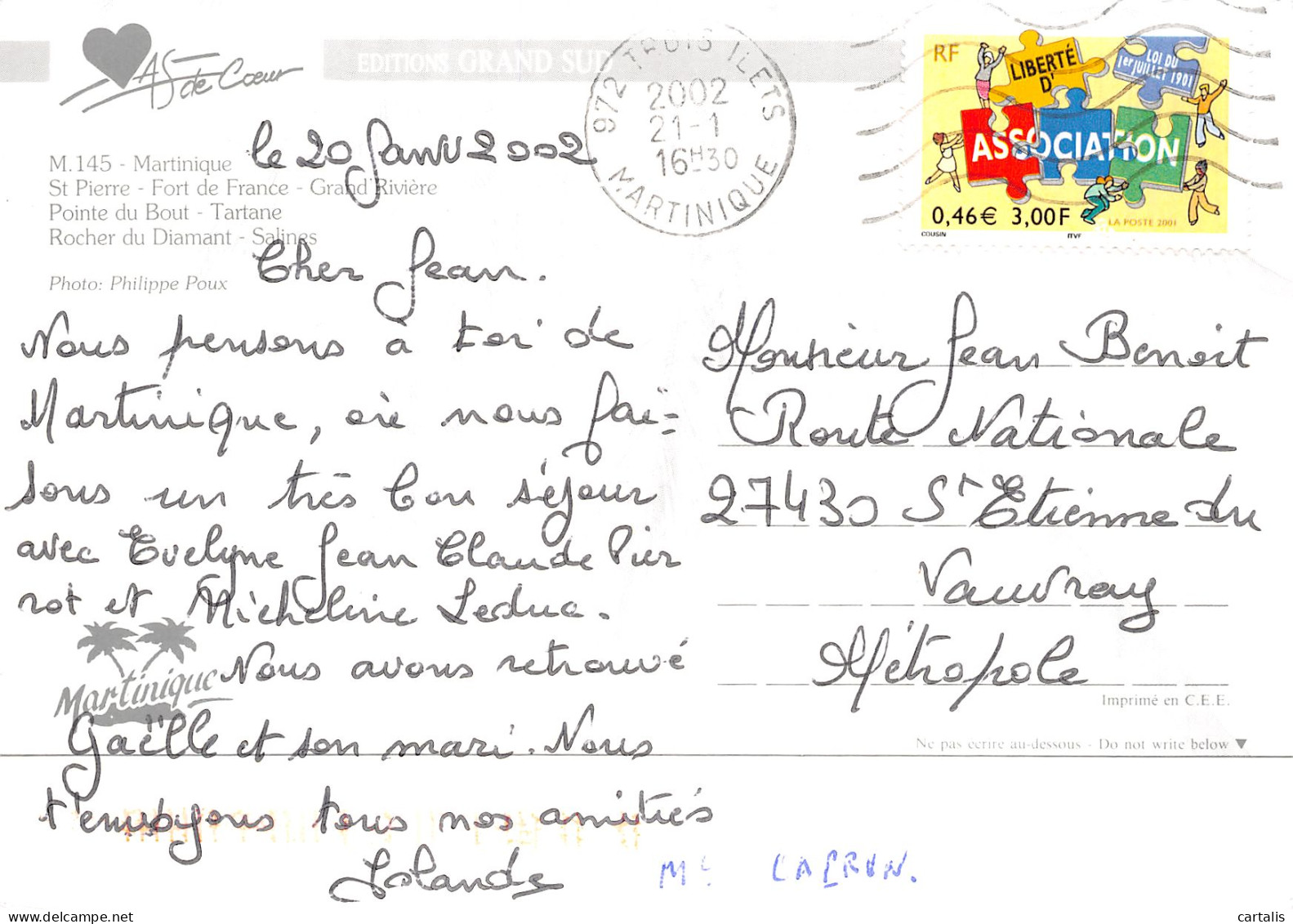 972-MARTINIQUE-N°4162-D/0235 - Autres & Non Classés