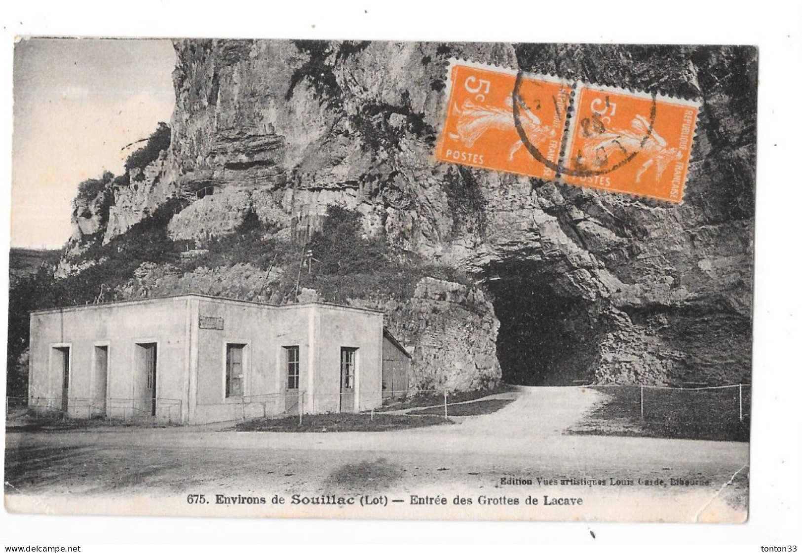 DEPT 46 - Entrée Des Grottes De LACAVE - TOUL 6 - - Lacave