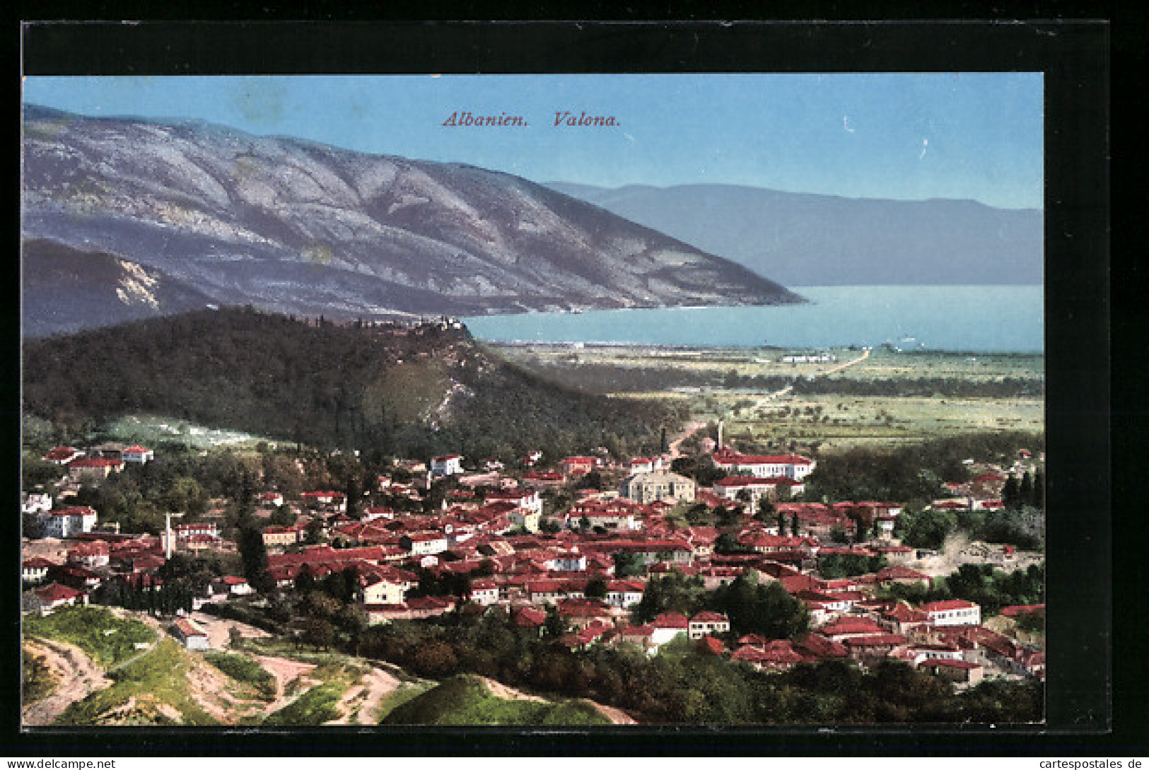 AK Valona, Gesamtansicht Der Stadt  - Albanië