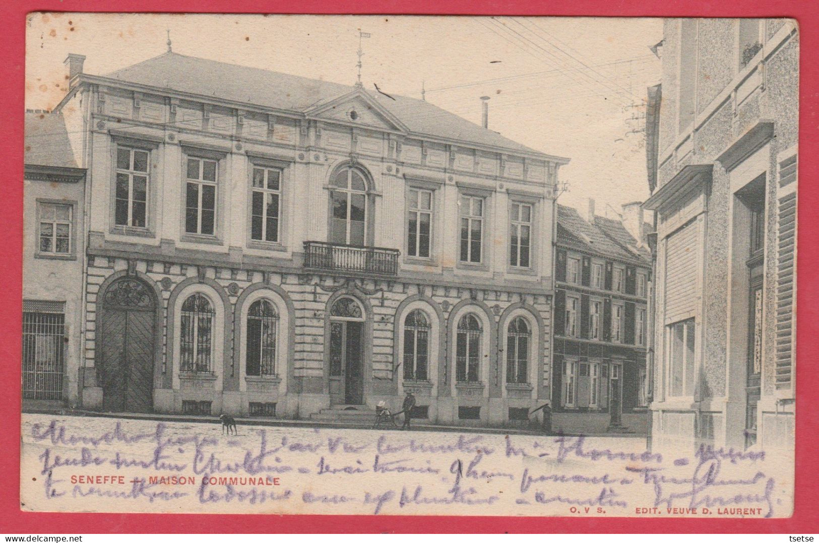 Seneffe - Maison Communale - 1906 ( Voir Verso ) - Seneffe