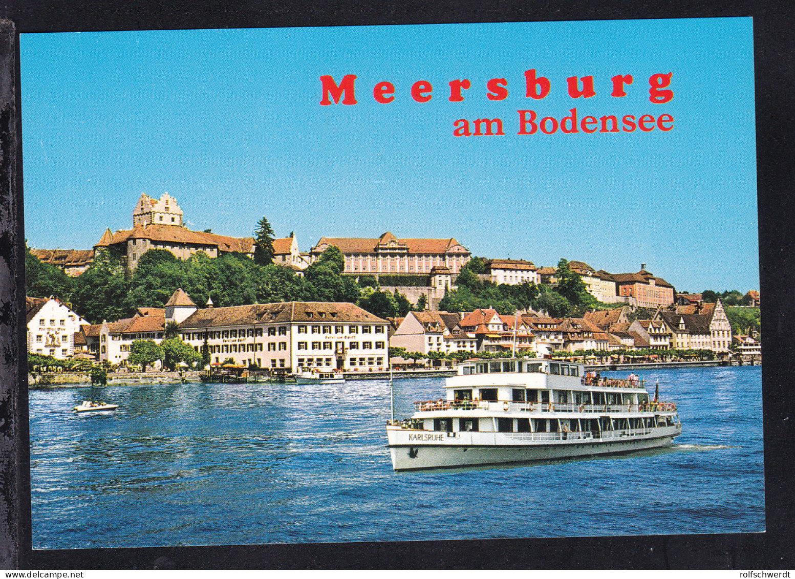 MS "Karlsruhe" In Meersburg - Steamers