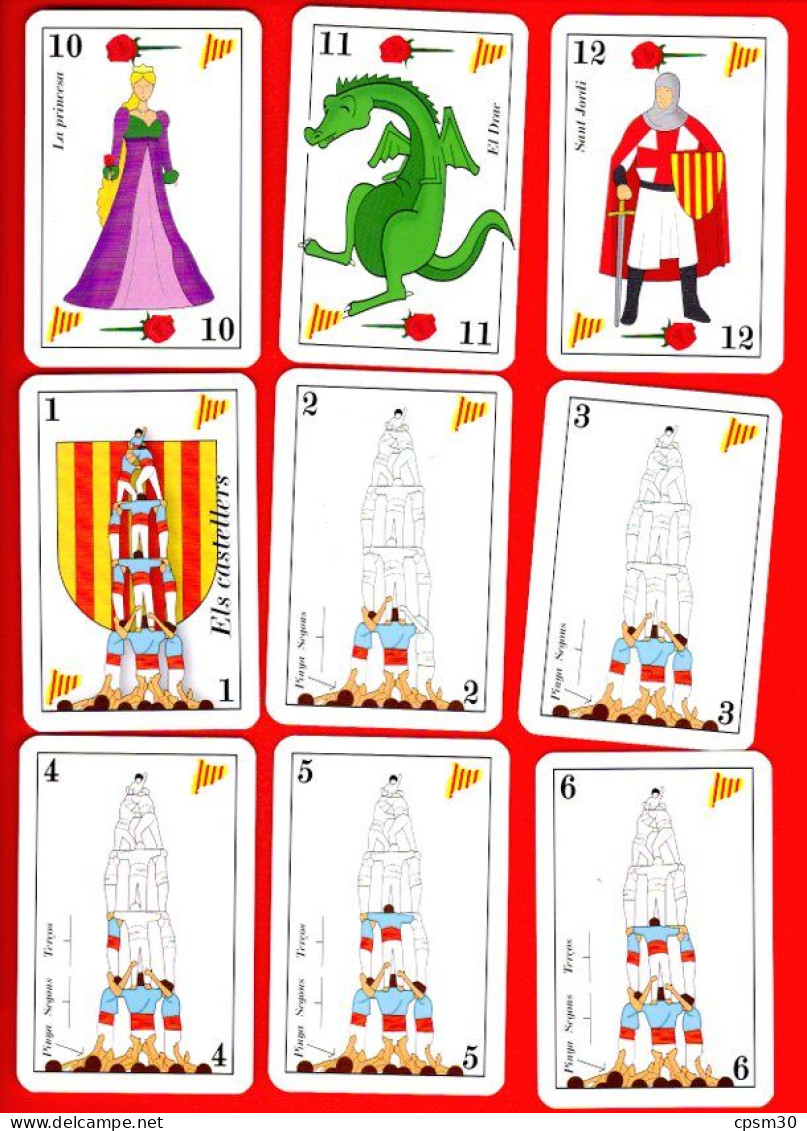 JEU DE CARTES, Catalogne, 49 Cartes - 54 Cartes