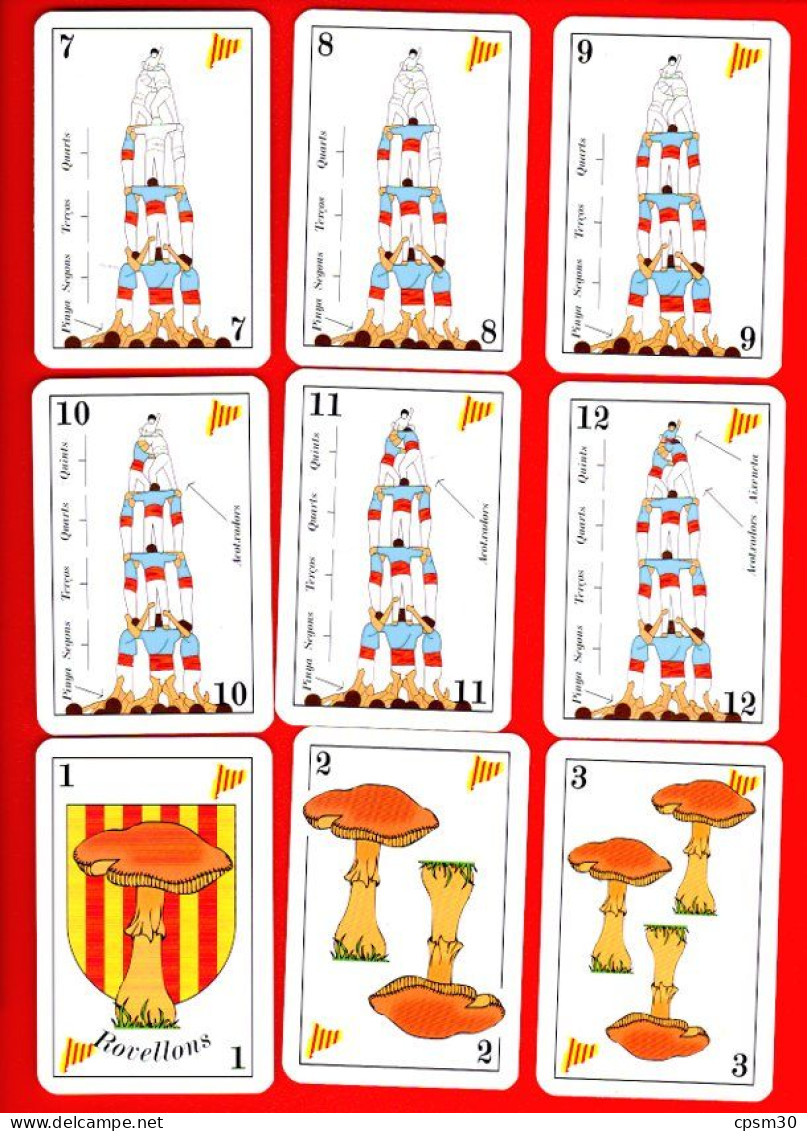 JEU DE CARTES, Catalogne, 49 Cartes - 54 Carte