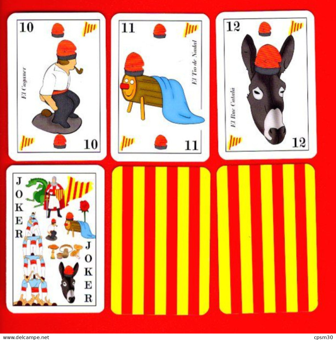 JEU DE CARTES, Catalogne, 49 cartes