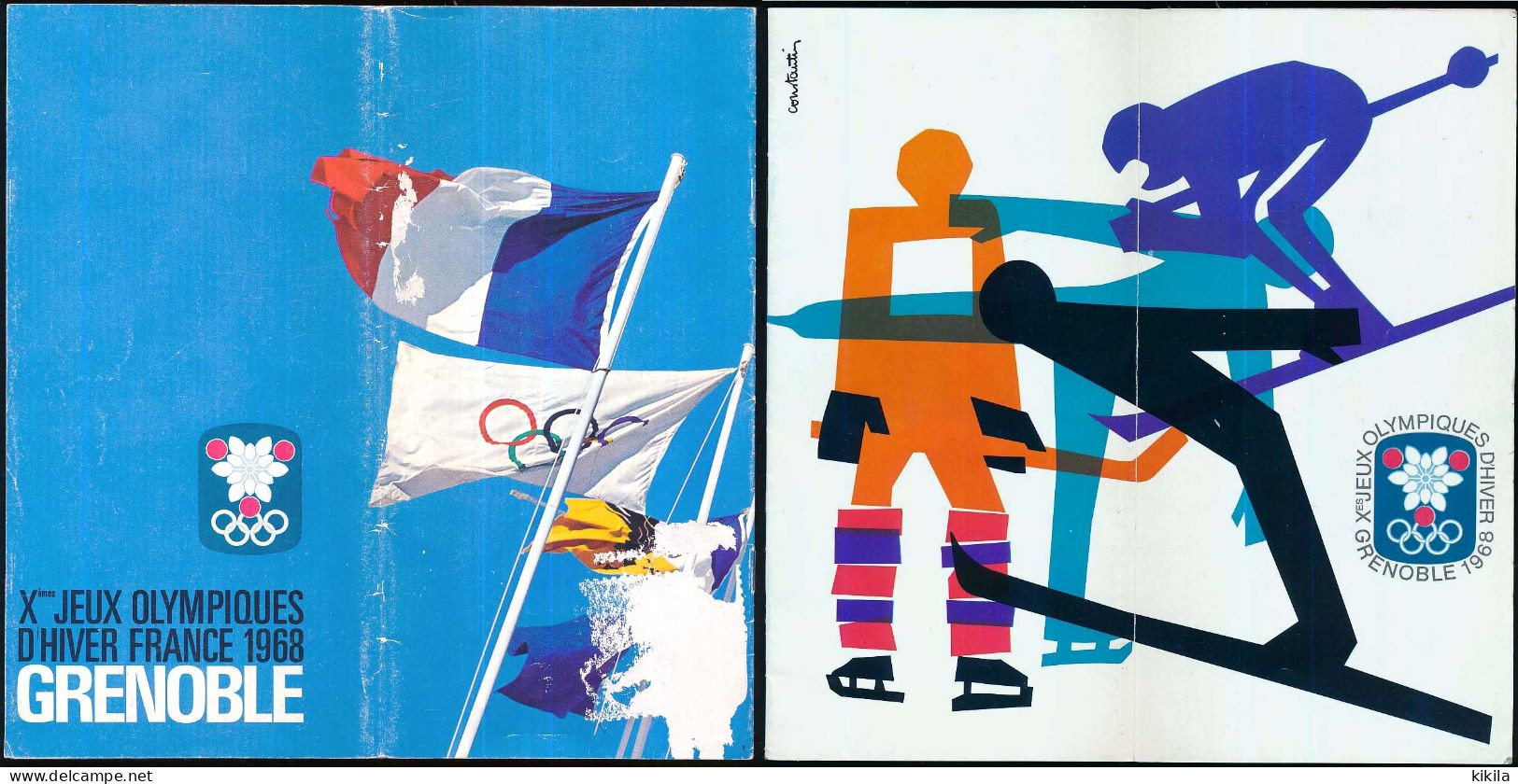 Livret 16 Pages X° Jeux Olympiques D'Hiver GRENOBLE 1968  Olympic Winter Games 68 Les Stations Olympiques - Livres