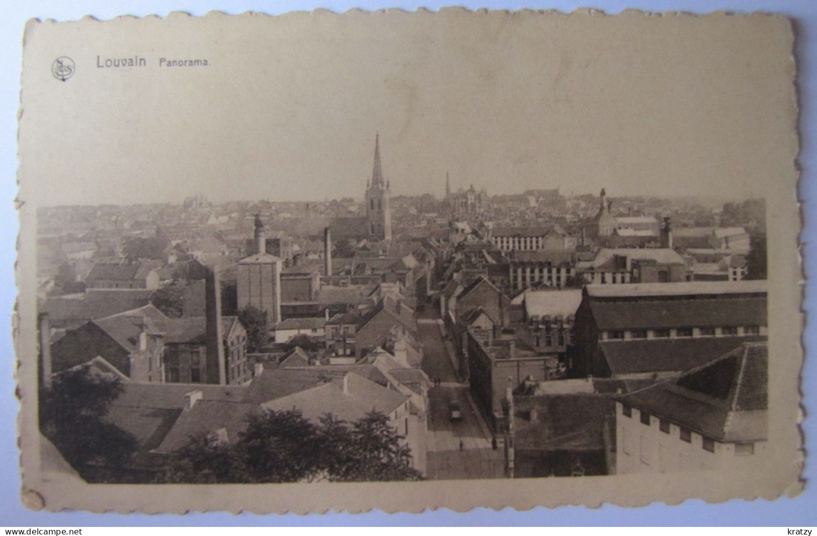 BELGIQUE - BRABANT FLAMAND - LEUVEN (LOUVAIN) - Panorama - 1929 - Leuven