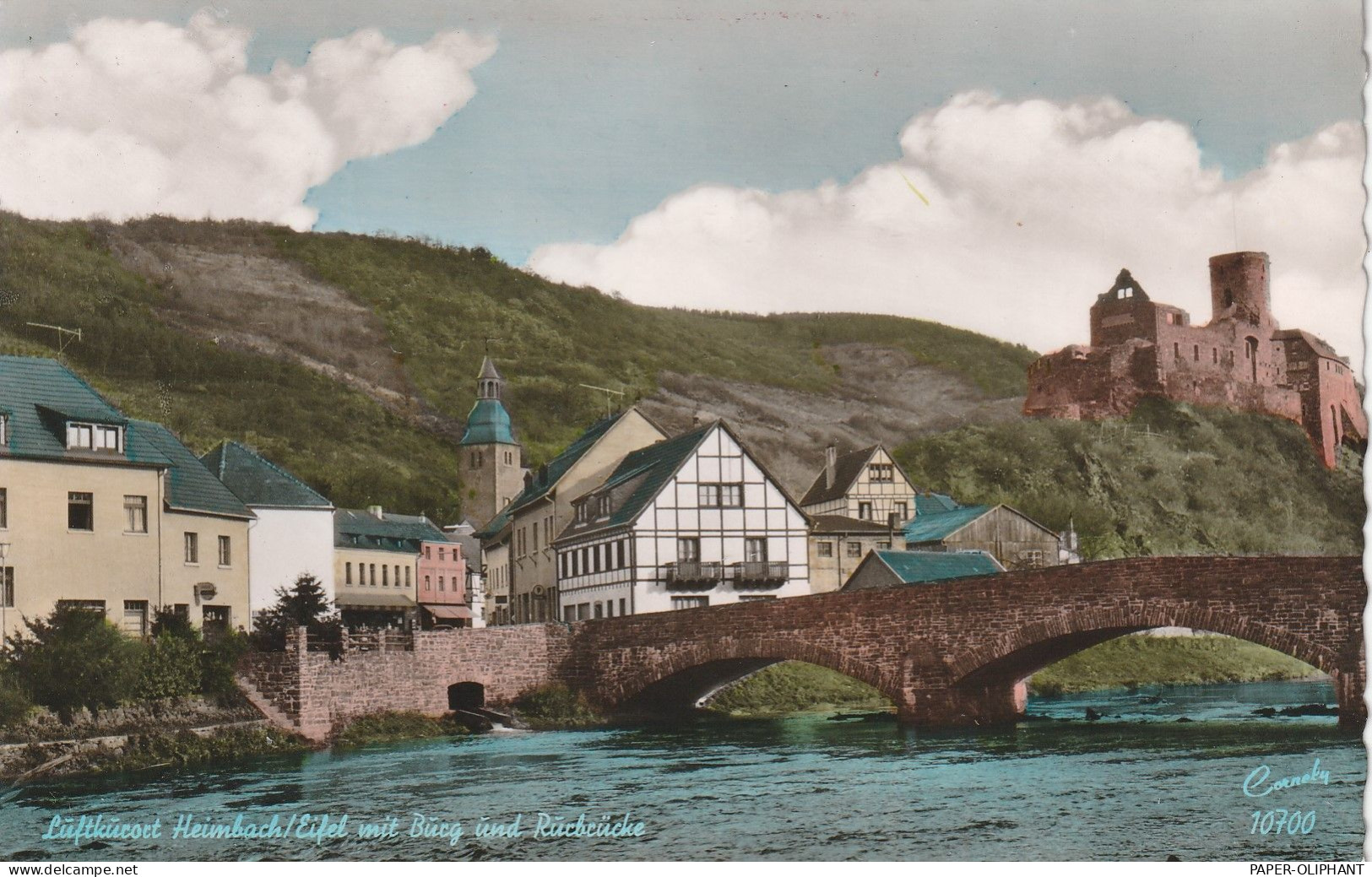 5169 HEIMBACH, Rurbrücke Und Burg - Euskirchen