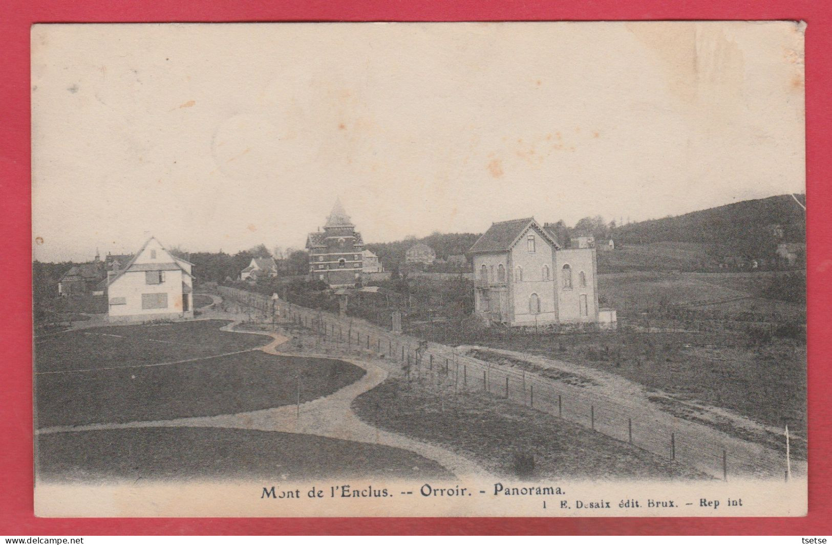 Mont-de-L'Enclus - Orroir - Panorama ... Plusieurs Villas - 1922 ( Voir Verso ) - Mont-de-l'Enclus