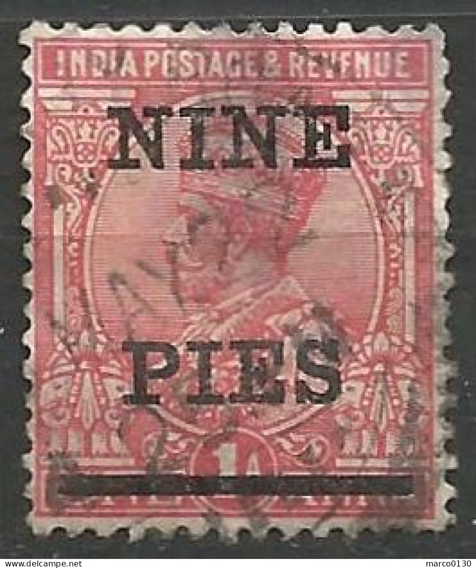 INDE ANGLAISE N° 108 OBLITERE - 1911-35 Roi Georges V