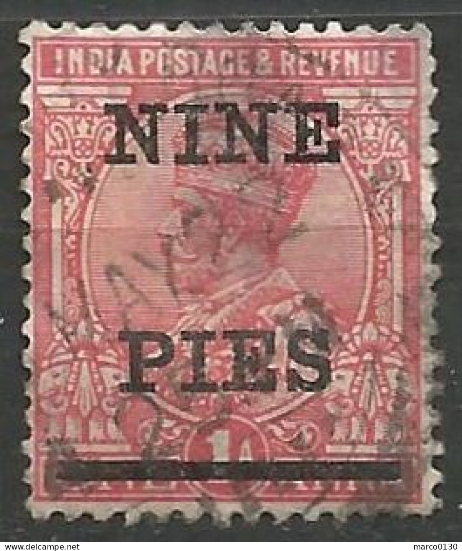 INDE ANGLAISE N° 108 OBLITERE - 1911-35  George V