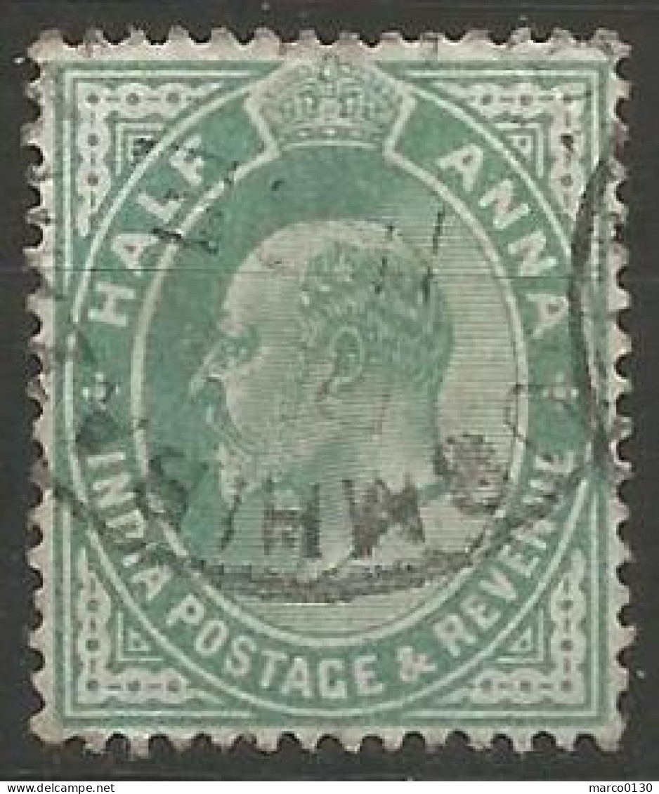 INDE ANGLAISE N° 74 OBLITERE - 1902-11 King Edward VII