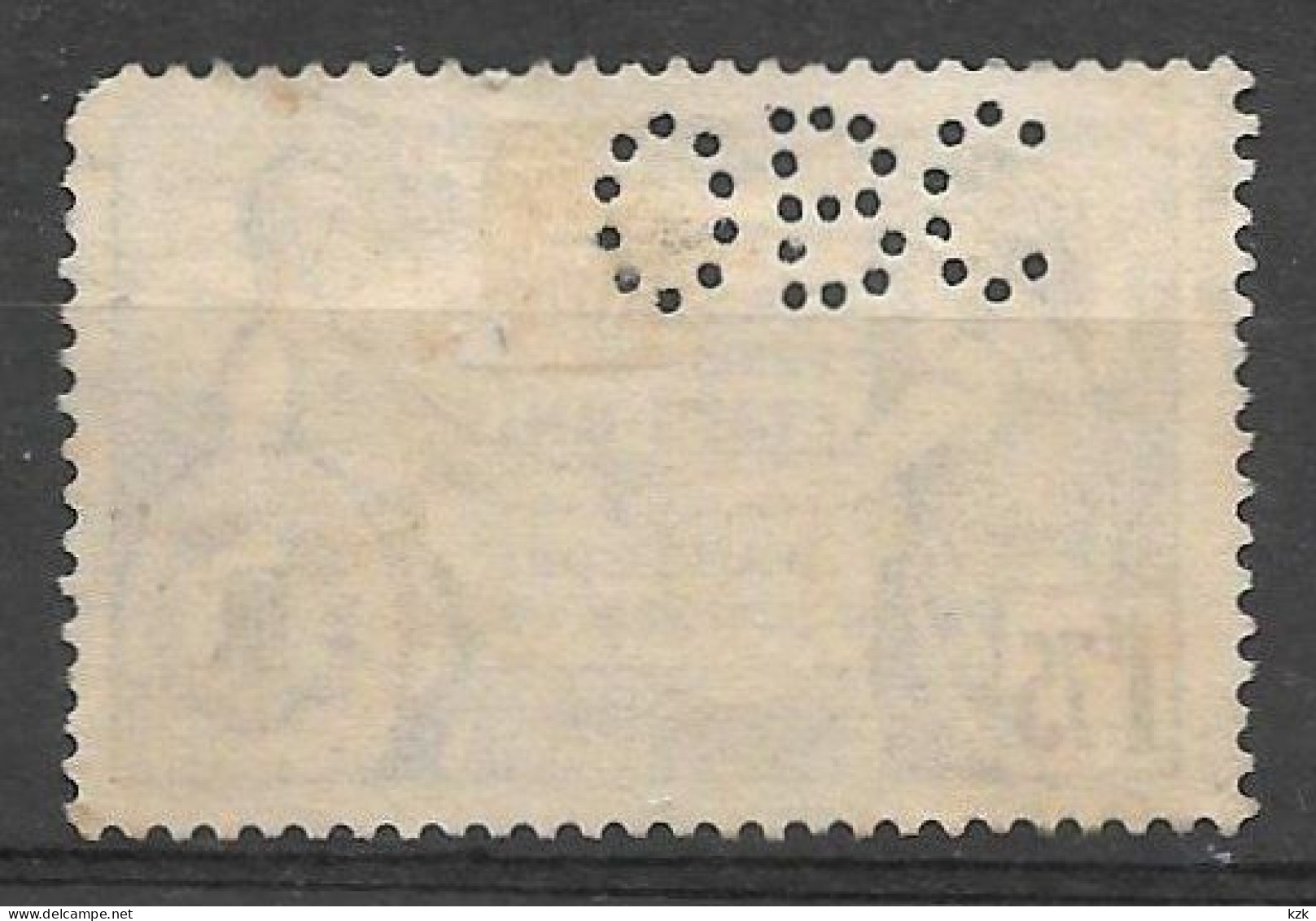 724	N°	357	Perforé	-	OBC 7	-	OROSOI BACK   UNION F. PERSANNE - Used Stamps