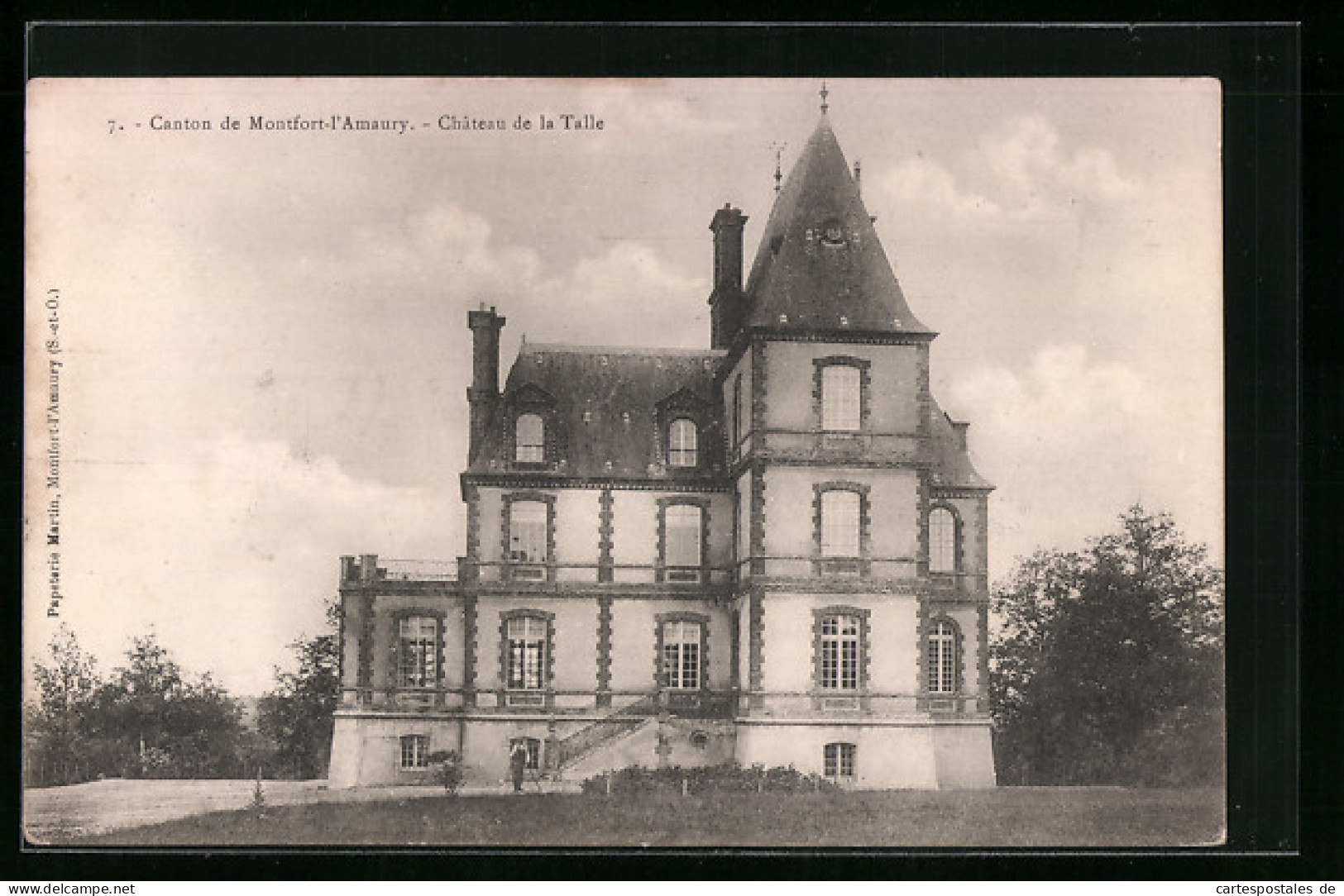 CPA Montfort-l`Amaury, Château De La Talle  - Montfort L'Amaury