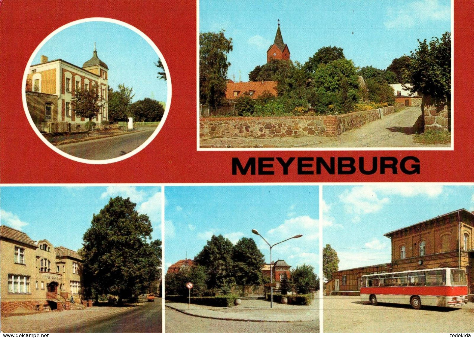 H1155 - TOP Meyenburg - Ikarus Omnibus - Bild Und Heimat Reichenbach - Pritzwalk