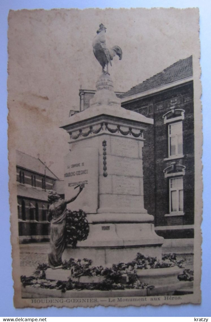 BELGIQUE - HAINAUT - LA LOUVIERE - HOUDENG-GOEGNIES - Le Monument Aux Héros - La Louviere