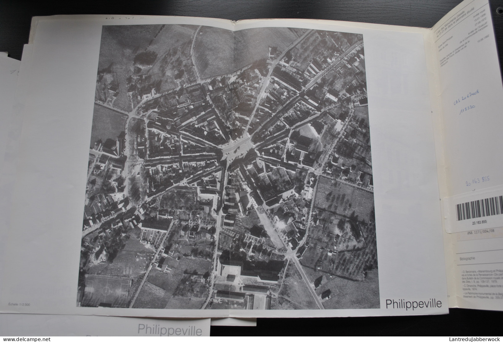 PHILIPPEVILLE Atlas Du Patrimoine Architectural Des Centres Anciens Protégés Régionalisme Monuments Classés Architecture - Belgium