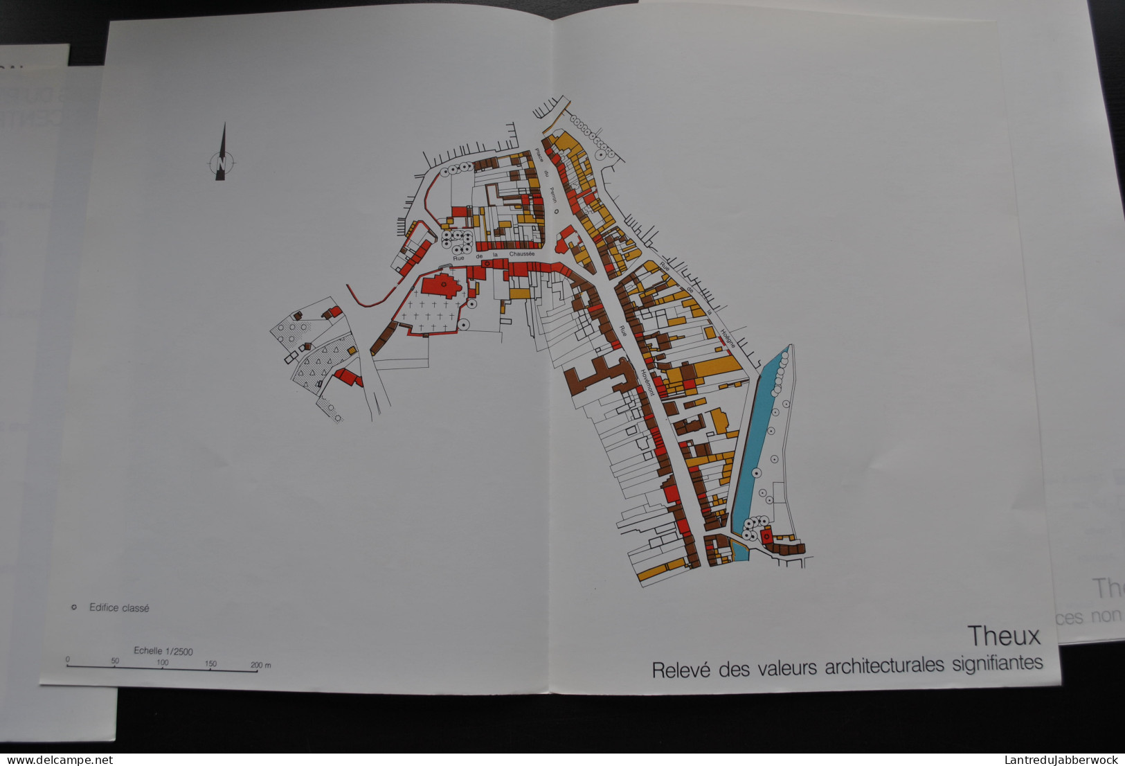 THEUX Atlas Du Patrimoine Architectural Des Centres Anciens Protégés Régionalisme Monuments Classés ARCHITECTURE - België