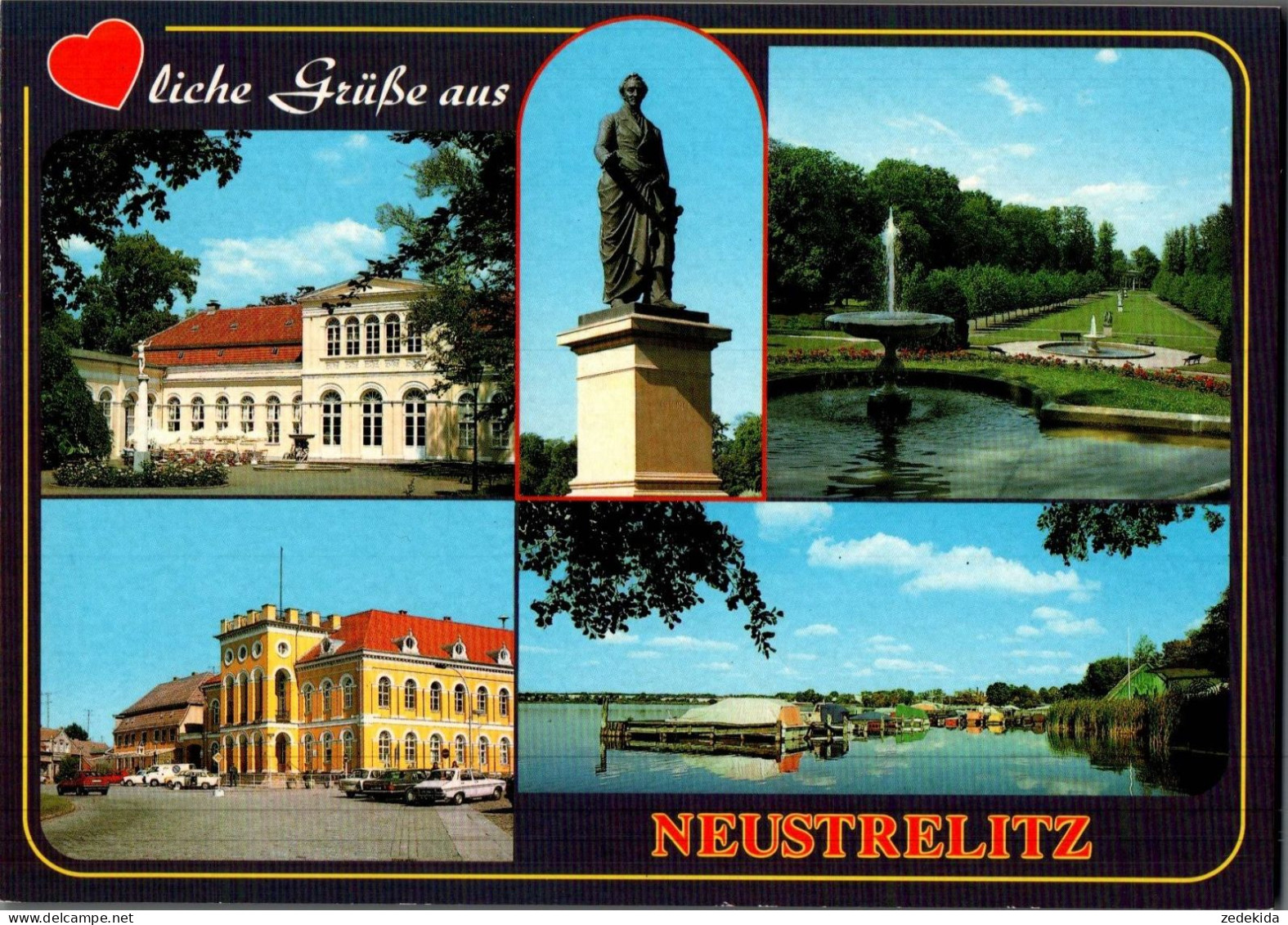 H0934 - TOP Neustrelitz - Bild Und Heimat Reichenbach Qualitätskarte - Neustrelitz