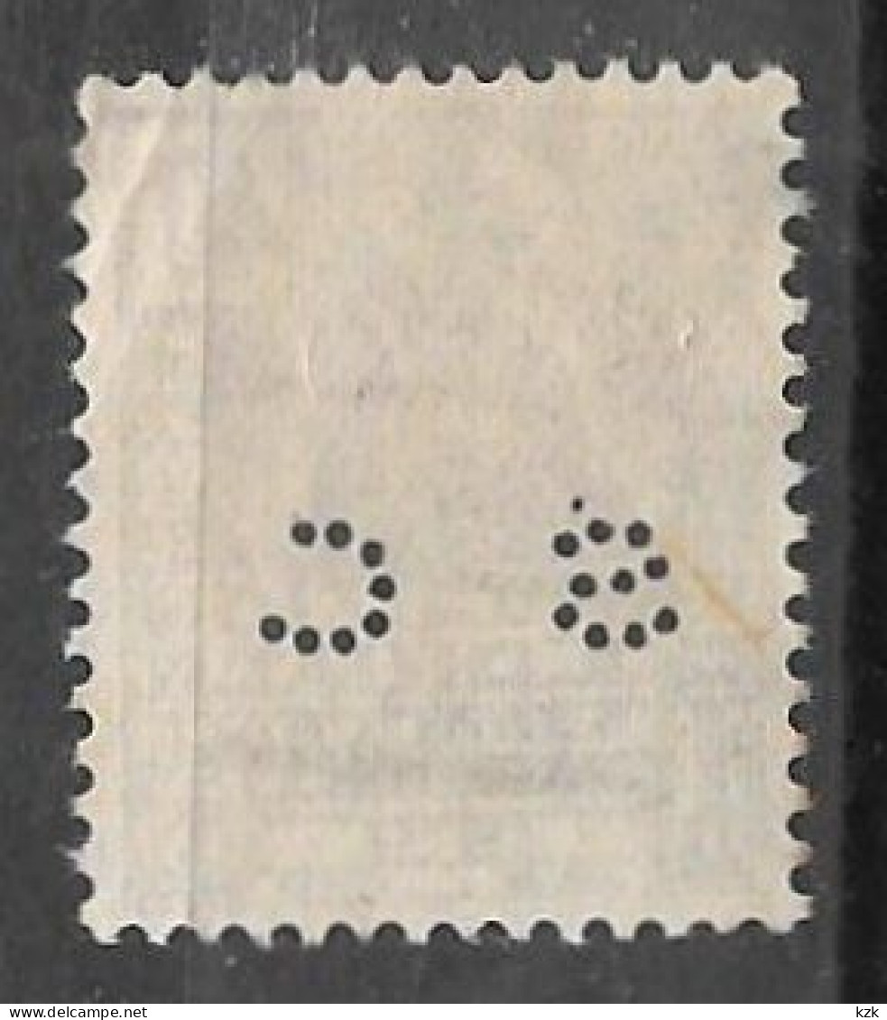 735	N°	271	Perforé	-	SC 23	-	SOCIETE CHIMIQUE DES USINES DU RHONE - Used Stamps