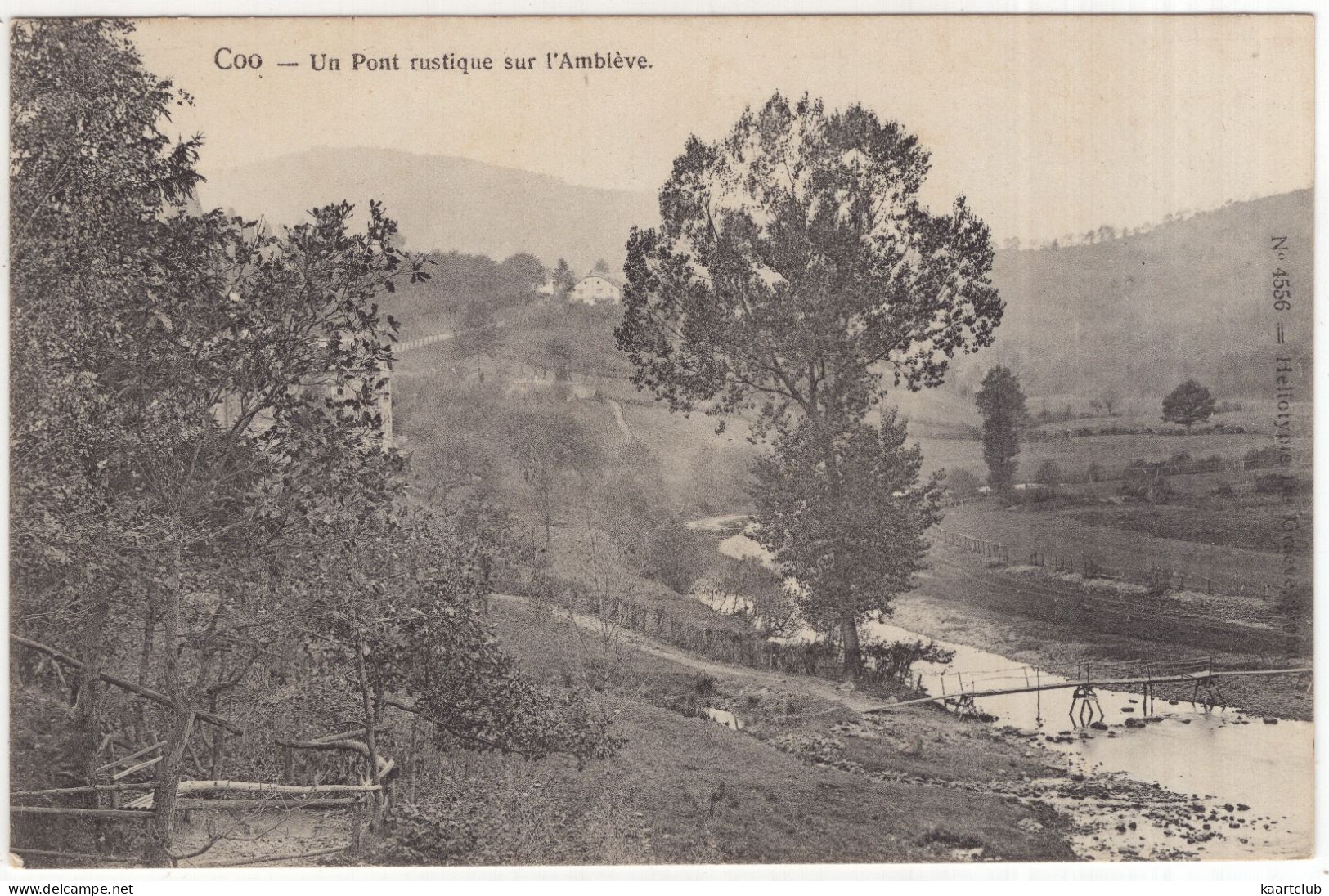 Coo - Un Pont Rustique Sur L'Amblève.. - (Belgique/België) - No. 4556 - Stavelot