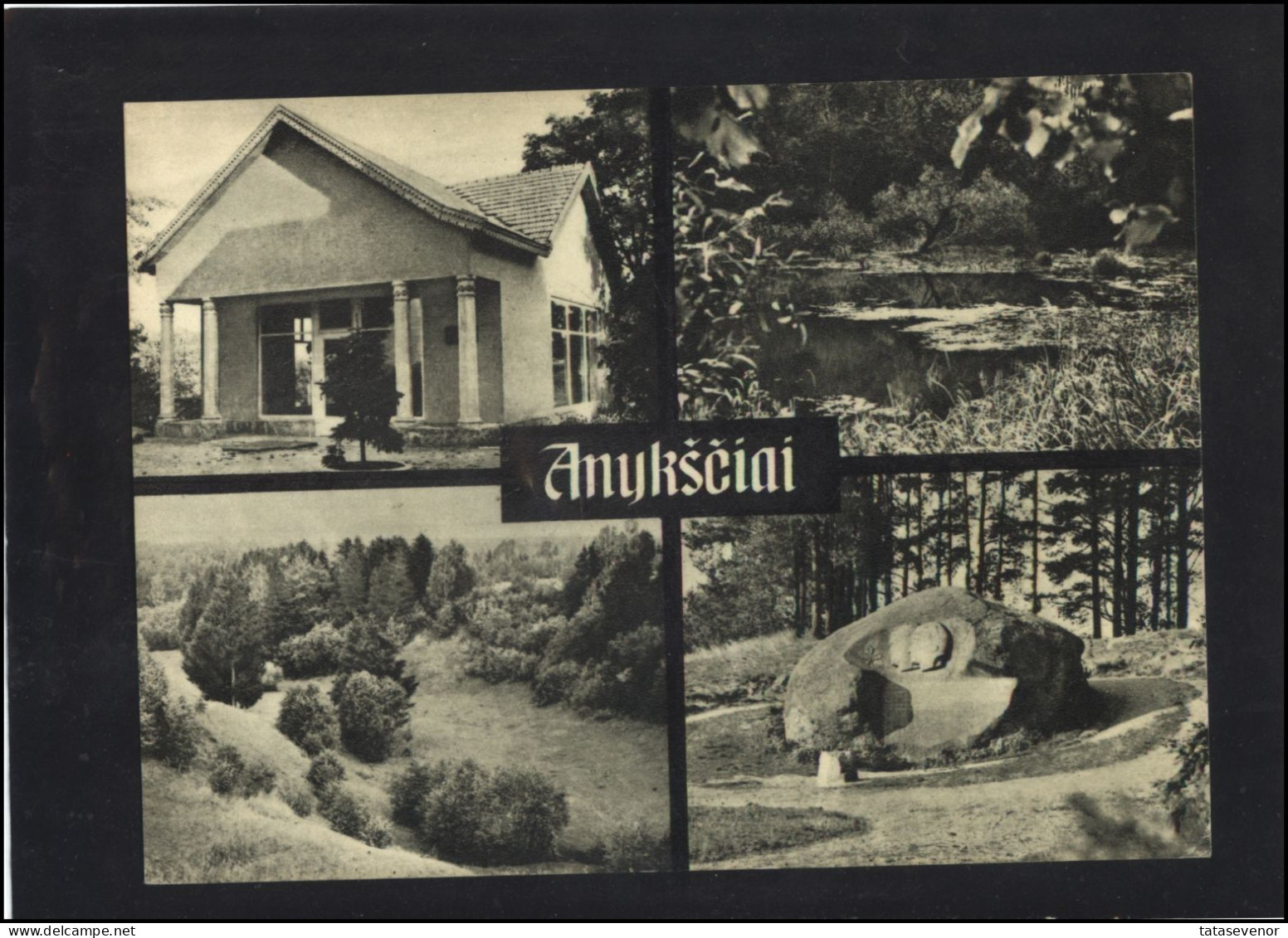 Post Card Lithuania LT Pc 097 ANYKSCIAI - Lituanie