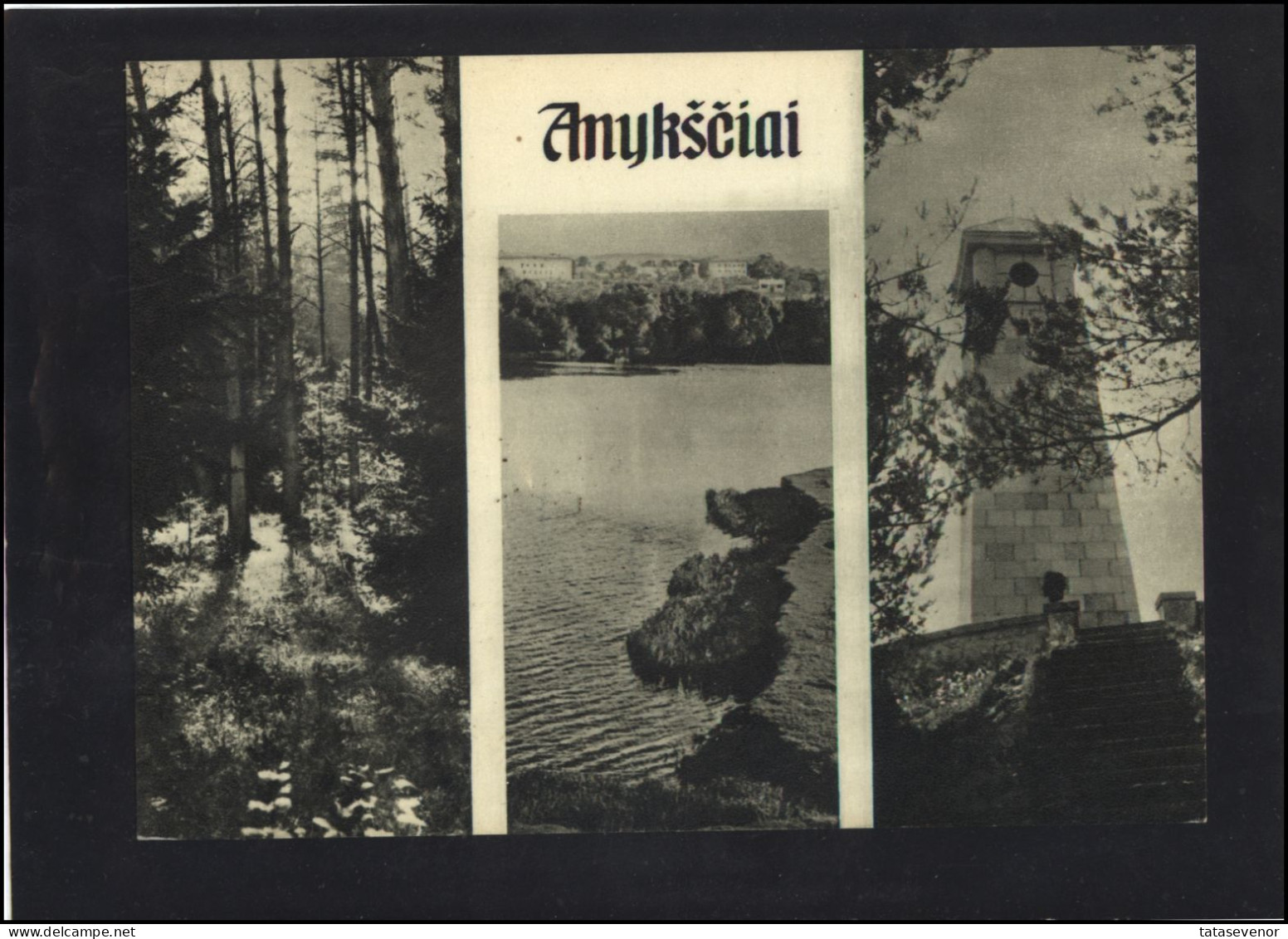 Post Card Lithuania LT Pc 098 ANYKSCIAI - Lituanie