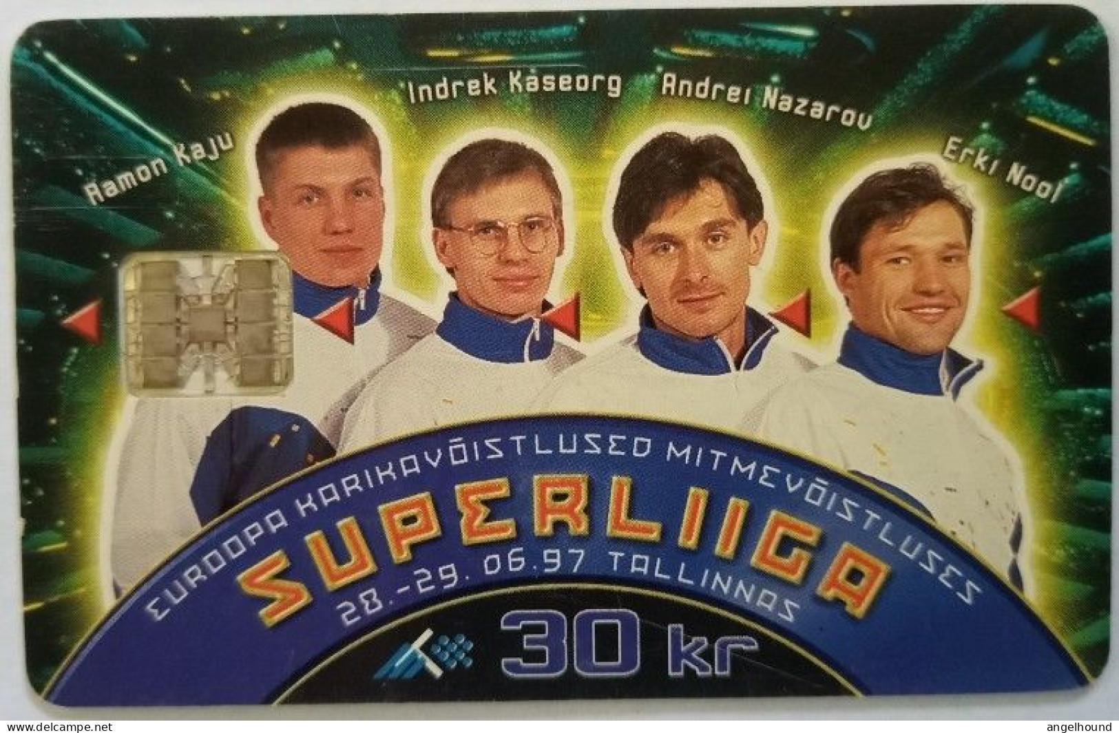 Estonia 30 Unit Chip Card - Combined Events Superleague - Estland