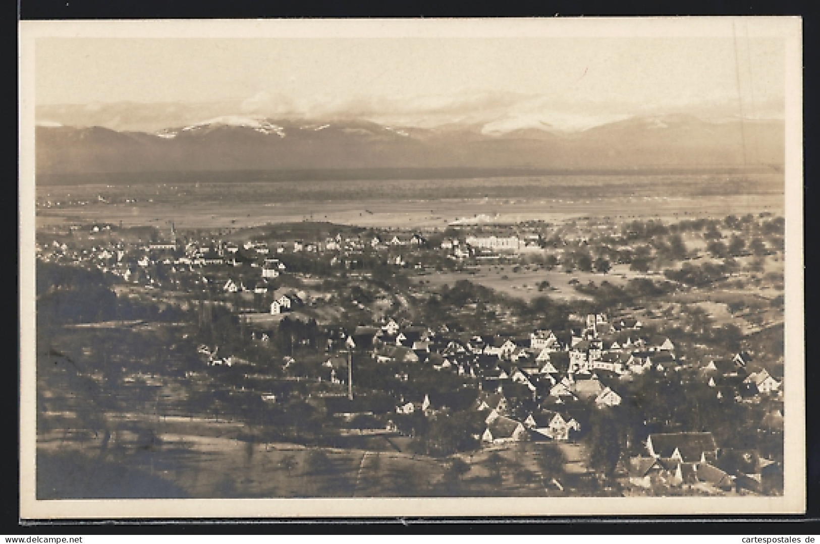 AK Badenweiler, Gesamtansicht Gegen Die Berge  - Badenweiler