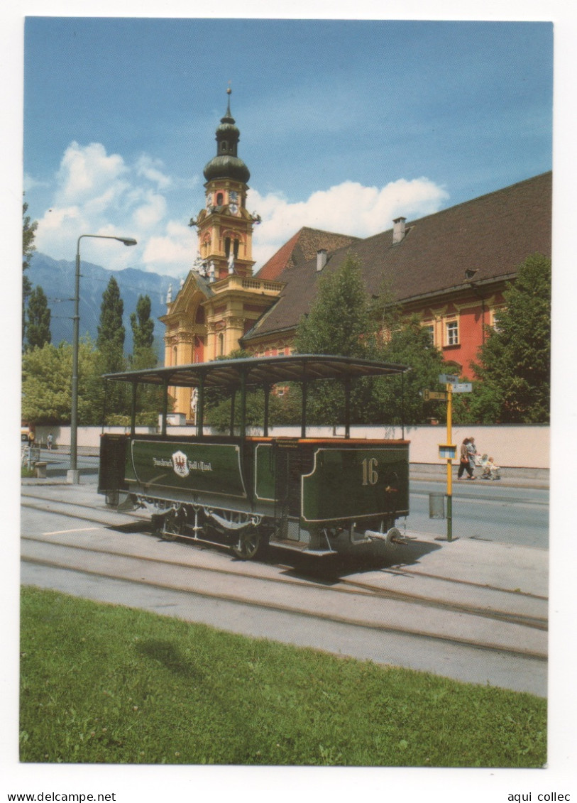 VOITURE D'OBSERVATION OUVERTE POUR L'EXPLOITATION À VAPEUR N° 16 DU MUSÉE DES CHEMINS DE FER DU TYROL - Trains