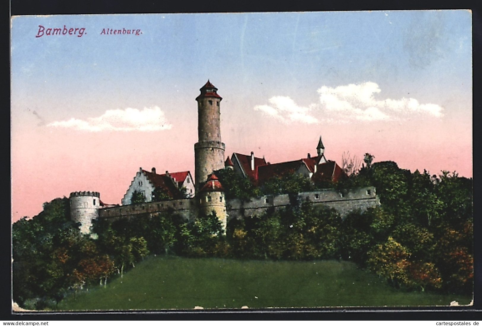 AK Bamberg, Blick Hinauf Zur Altenburg  - Bamberg