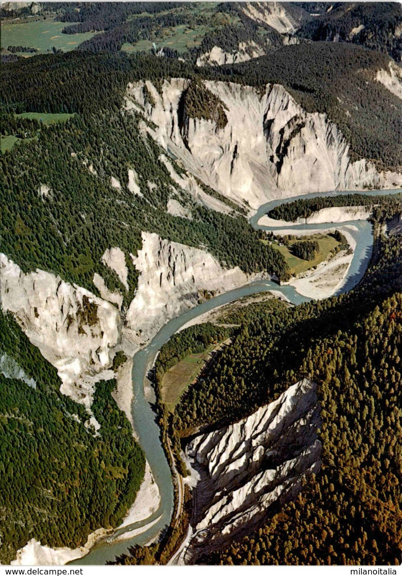 Die Rheinschlucht Bei Flims (Conn Am Linken Bildrand) (5838) - Flims