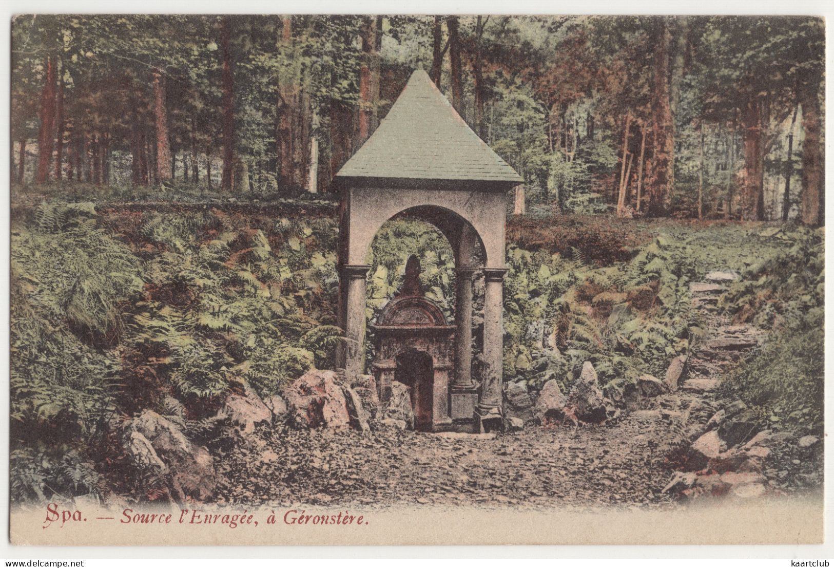 Spa. -- Source L'Enragée, à Géroustère. - (Belgique/België) - Spa