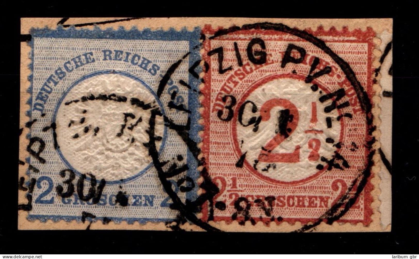 Deutsches Reich 20, 29 Gestempelt Auf Briefst., Tiefst Geprüft Sommer BPP #HG584 - Other & Unclassified