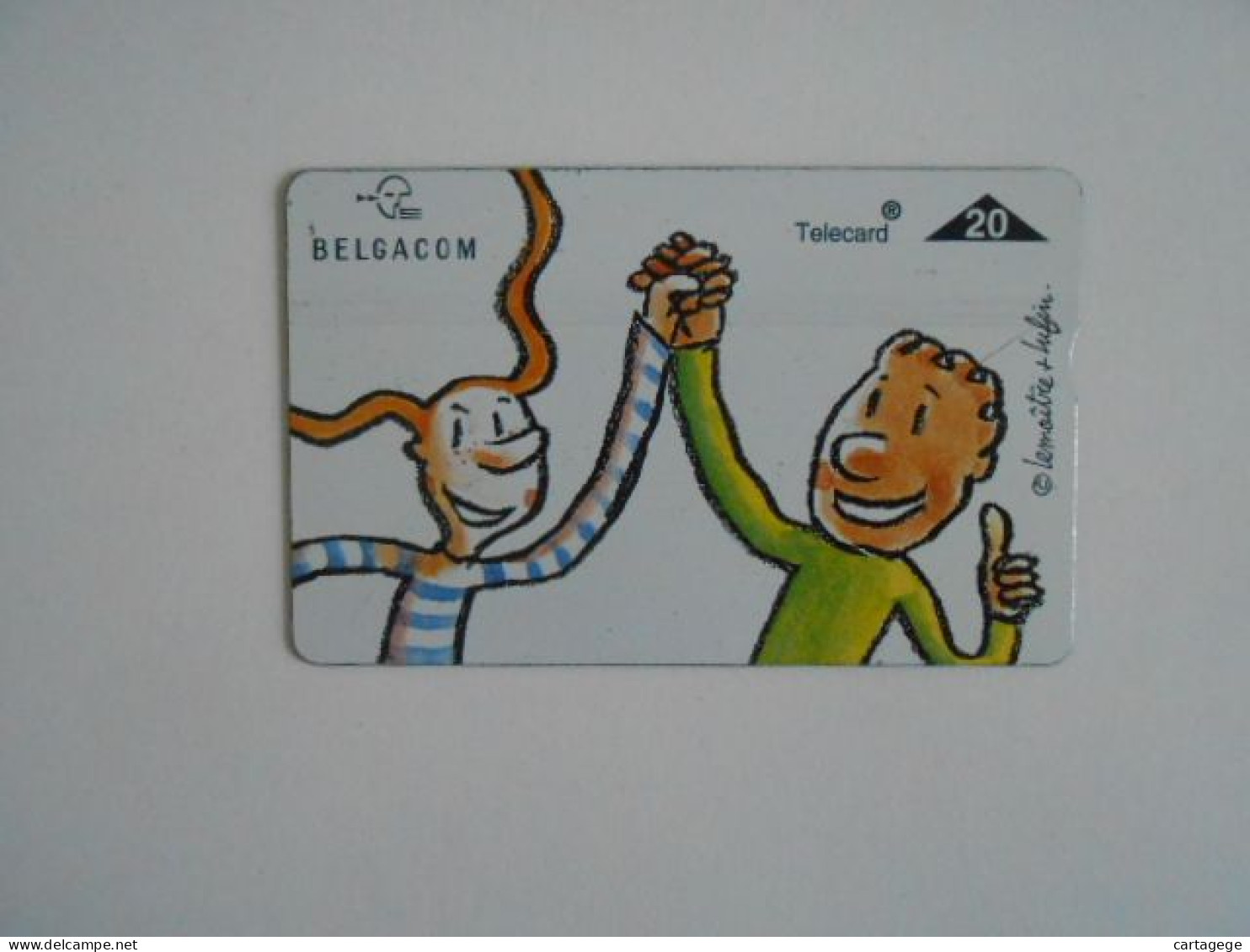 TELECARTE BELGIQUE - Zonder Chip