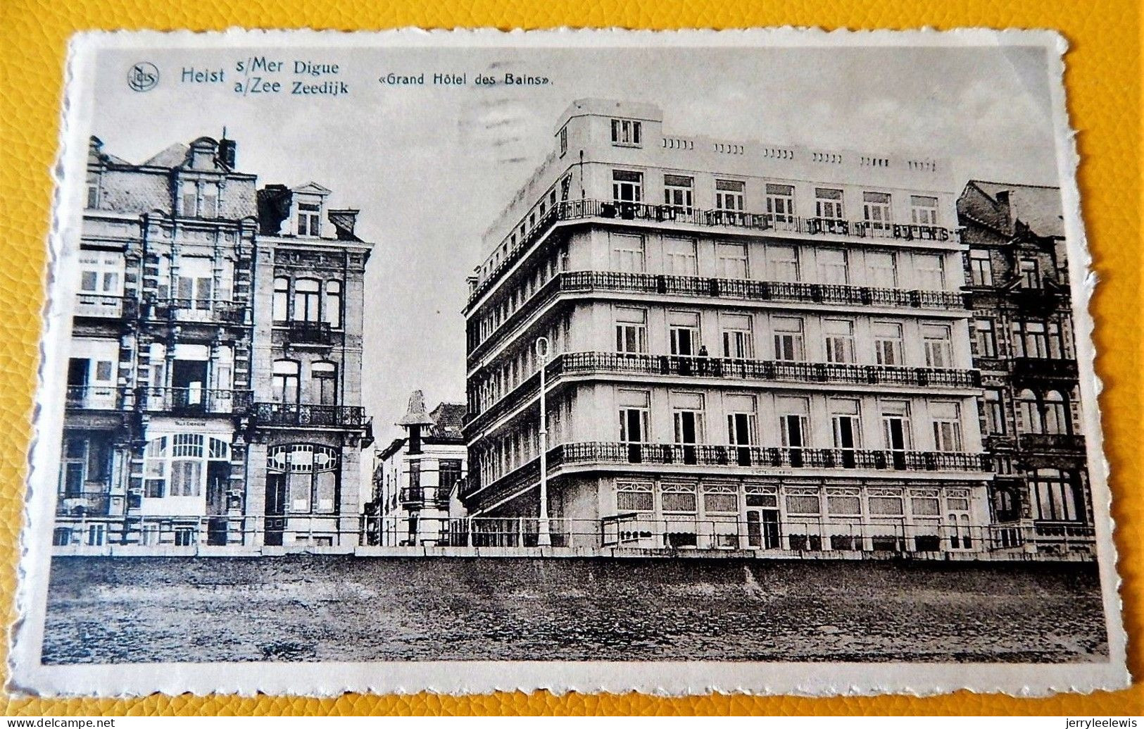 HEIST - HEYST  -   Zeedijk  -  Digue  -  Grand Hôtel Des Bains - Westende