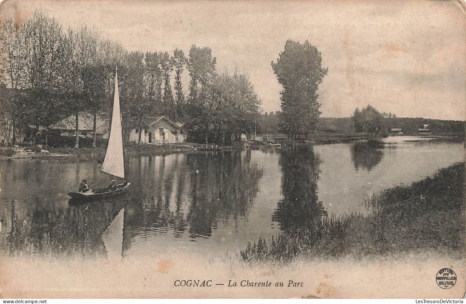 FRANCE - Cognac - La Charente Au Parc - Carte Postale Ancienne - Cognac