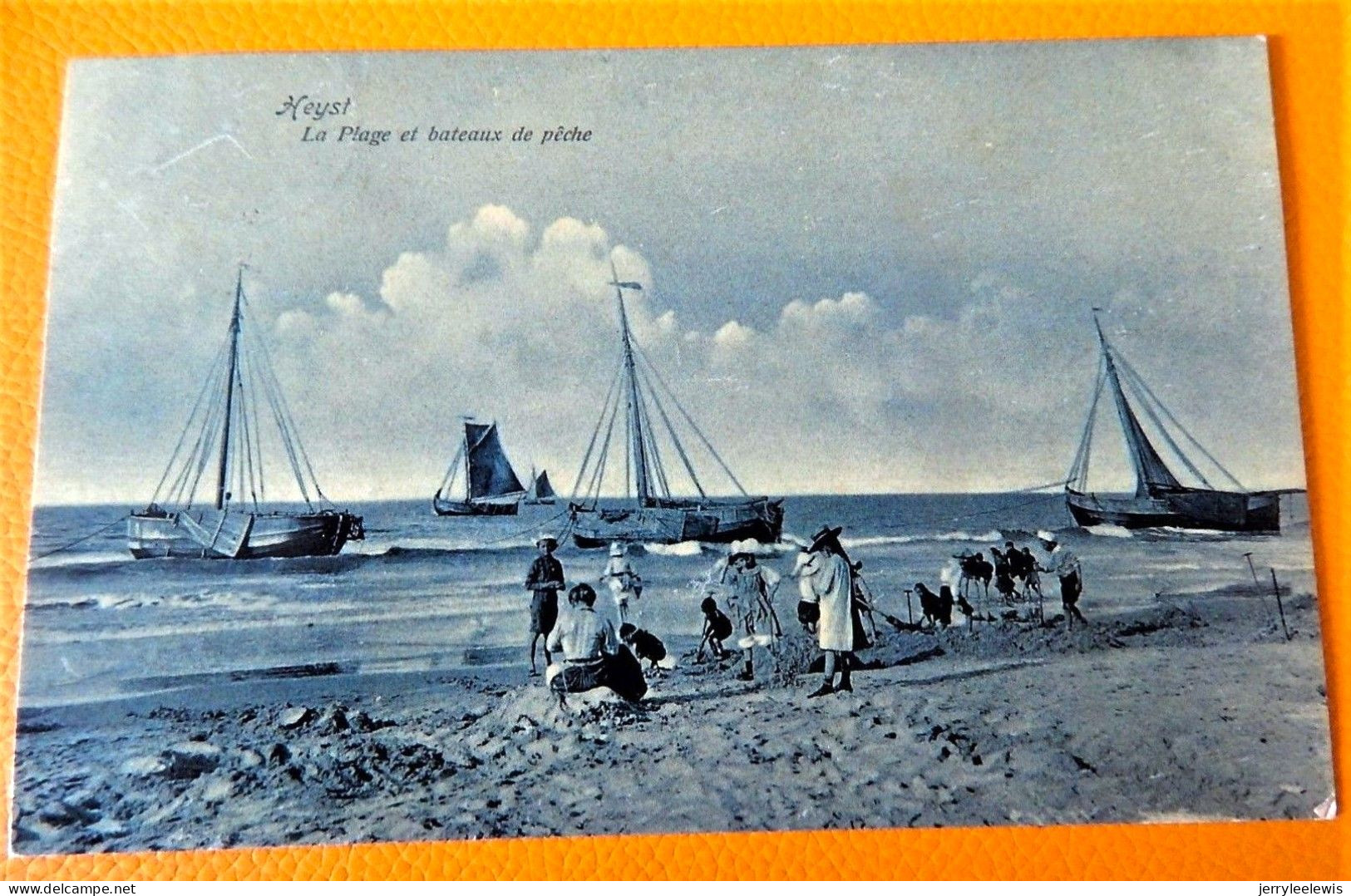 HEIST - HEYST  -   La Plage Et Bateaux De Pêche    -  1907 - Westende