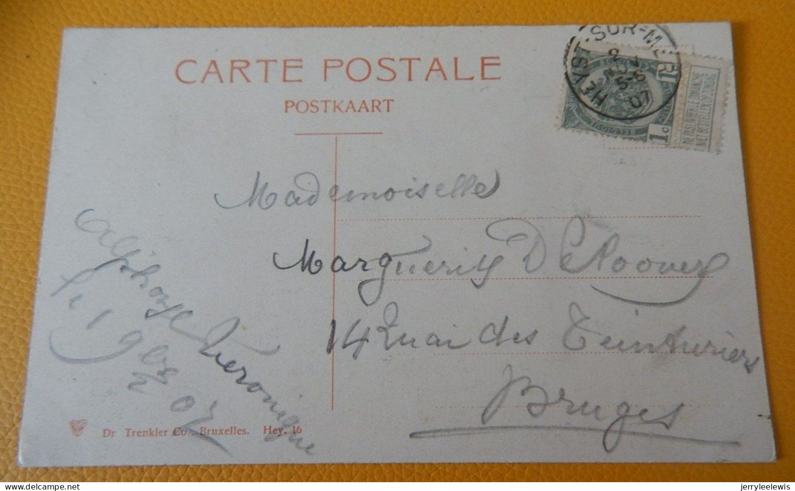 HEIST - HEYST  -   La Plage Et Bateaux De Pêche    -  1907 - Westende
