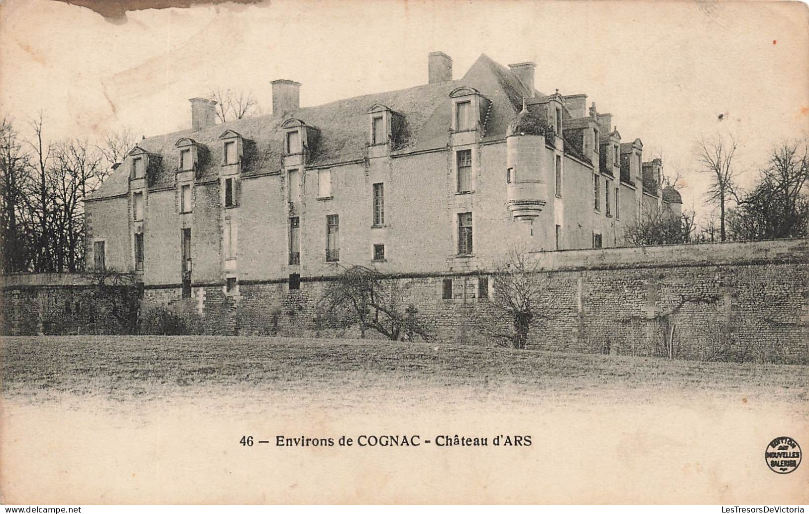 FRANCE - Environs De Cognac - Vue Générale Du Château D'Ars - Carte Postale Ancienne - Cognac