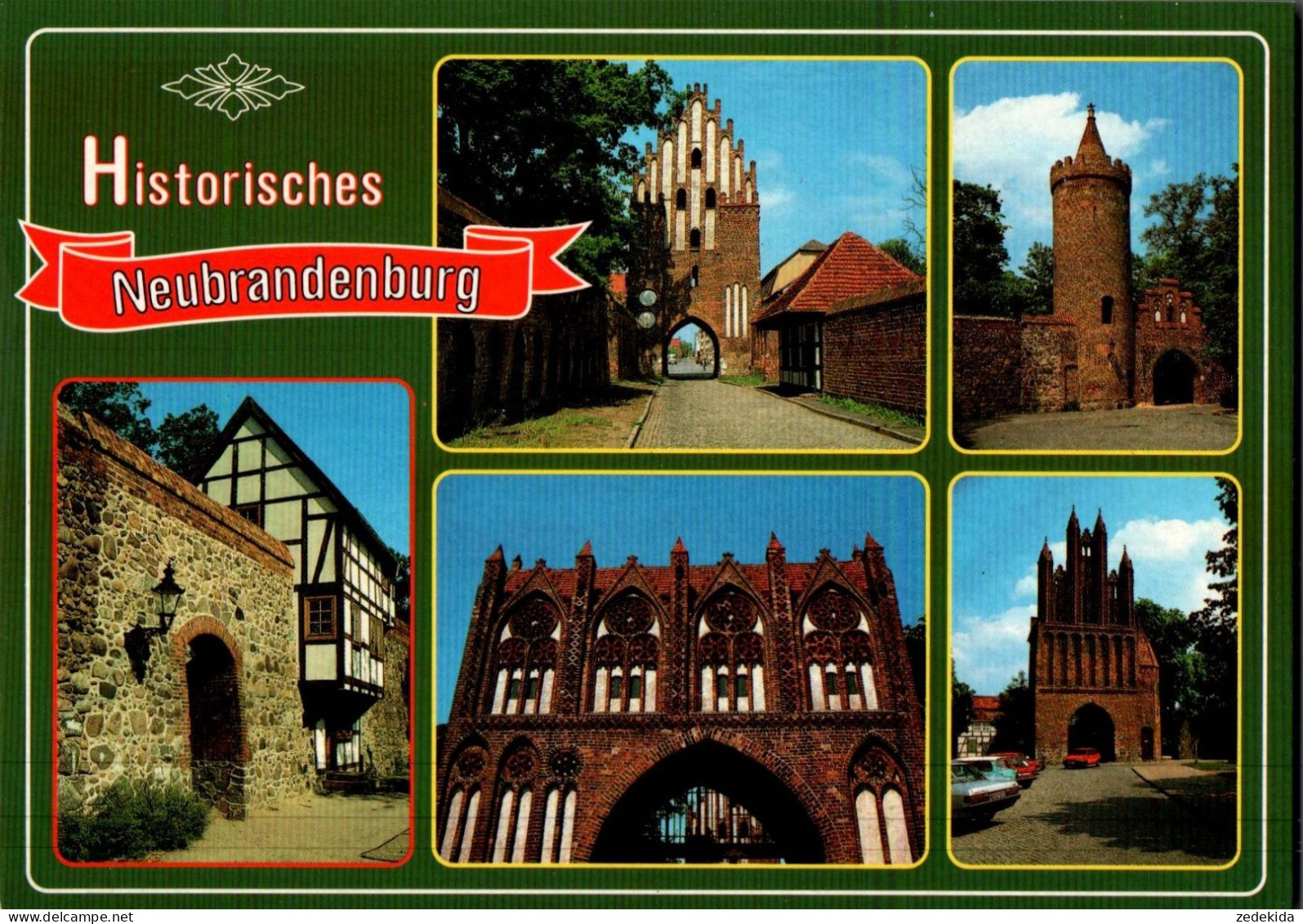 H1285 - TOP Neubrandenburg - Bild Und Heimat Reichenbach Qualitätskarte - Neubrandenburg