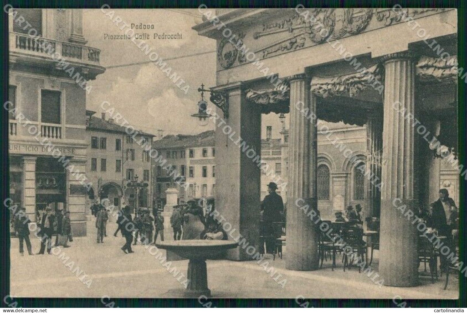 Padova Città Piazzetta Caffè Pedrocchi Alterocca 18716 Cartolina RB9759 - Padova