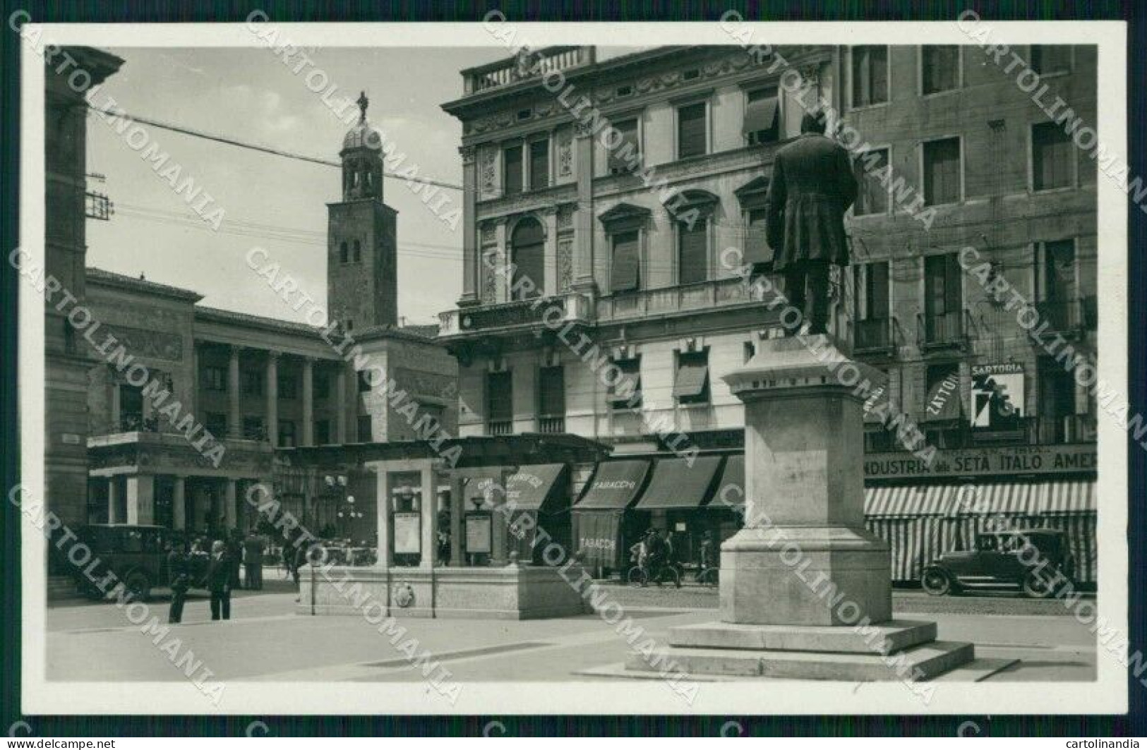 Padova Città Piazza Cavour Foto Cartolina RB9766 - Padova